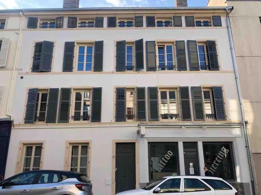 Apartament Les Pyou-Pyous Nancy Zewnętrze zdjęcie